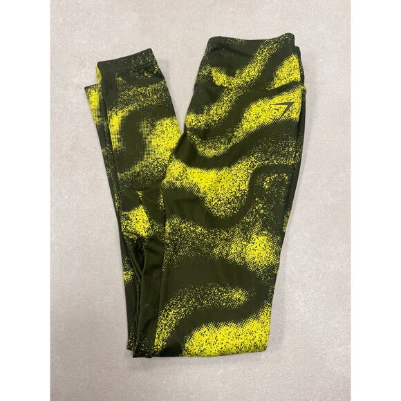 GYMSHARK Yoga Patterned Pants - Medium-Used, great condition - Picture 1 of 10